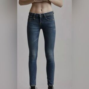 🇮🇹R13 Alison Skinny Jeans Size 27 ~ Made in Italy 🇮🇹🇮🇹🇮🇹
